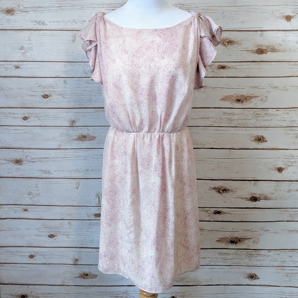 LOFT Dresses & Skirts - 🍋5 FOR $25🍋Ann Taylor LOFT Flutter Sleeve Dress